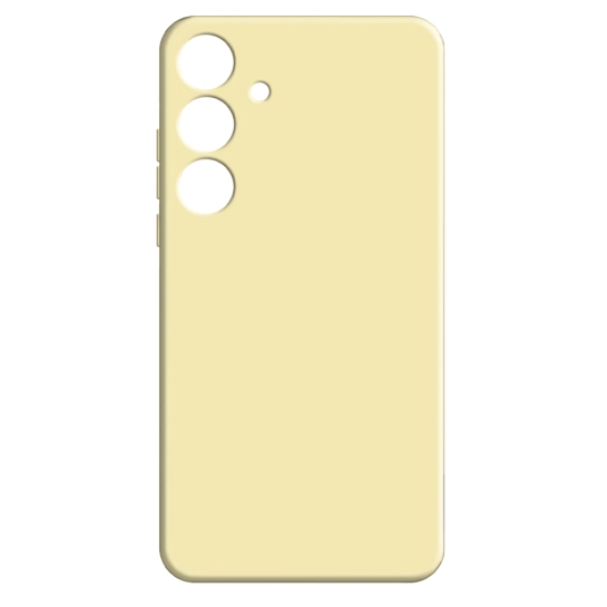 Чохол Make Silicone для Samsung S24 Plus Yellow (MCL-SS24PYE)