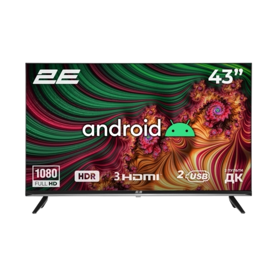 Телевізор 2E 2E-43A07K