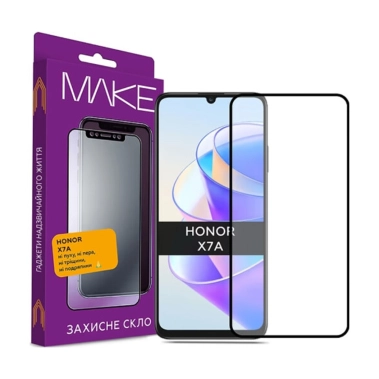 Защитное скло MAKE Honor X7a - цена, характеристики, отзывы, рассрочка, фото 1