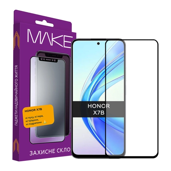 Защитное скло MAKE Honor X7b