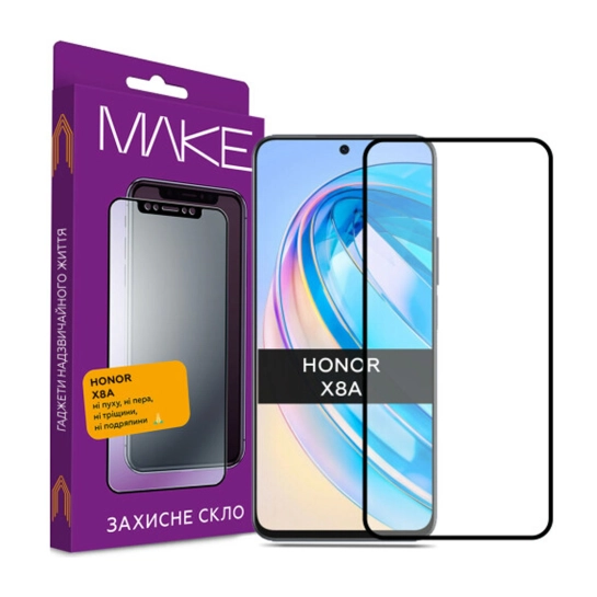 Защитное скло MAKE Honor X8a
