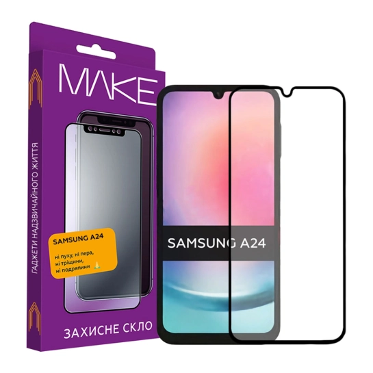 Защитное стекло MAKE Samsung A24