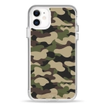 Чехол Pump Transparency Silver Button Case for iPhone 11 Military