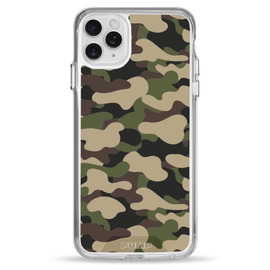 Чехол Pump Transparency Silver Button Case for iPhone 11 Pro Max Military - цена, характеристики, отзывы, рассрочка, фото 1