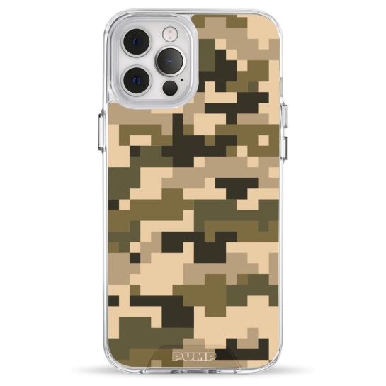 Чехол Pump Transparency Silver Button Case for iPhone 12 Pro Max Pixel - цена, характеристики, отзывы, рассрочка, фото 1