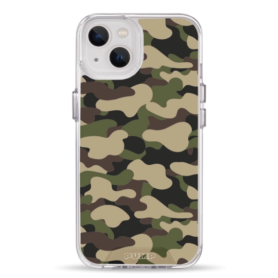 Чохол Pump Transparency Silver Button Case for iPhone 13 Military