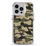 Чехол Pump Transparency Silver Button Case for iPhone 13 Pro Military