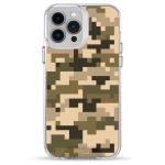 Чехол Pump Transparency Silver Button Case for iPhone 13 Pro Max Pixel