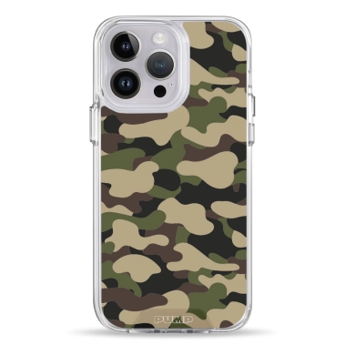 Чохол Pump Transparency Silver Button Case for iPhone 14 Pro Military - цена, характеристики, отзывы, рассрочка, фото 1
