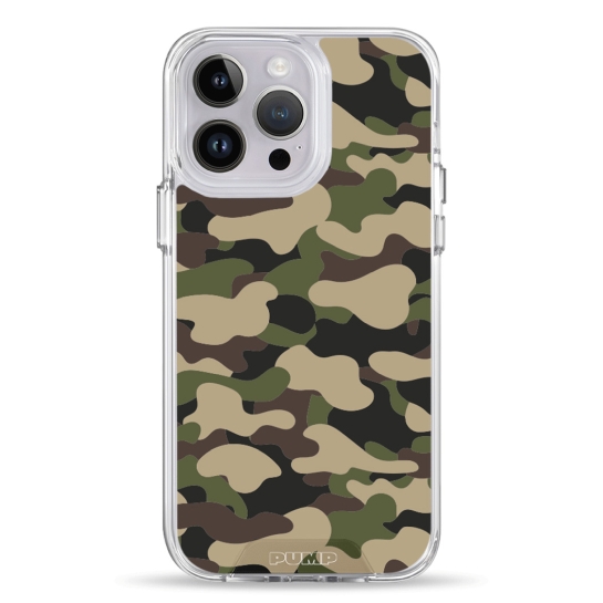 Чохол Pump Transparency Silver Button Case for iPhone 14 Pro Military - ціна, характеристики, відгуки, розстрочка, фото 1