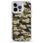 Чохол Pump Transparency Silver Button Case for iPhone 14 Pro Max Military