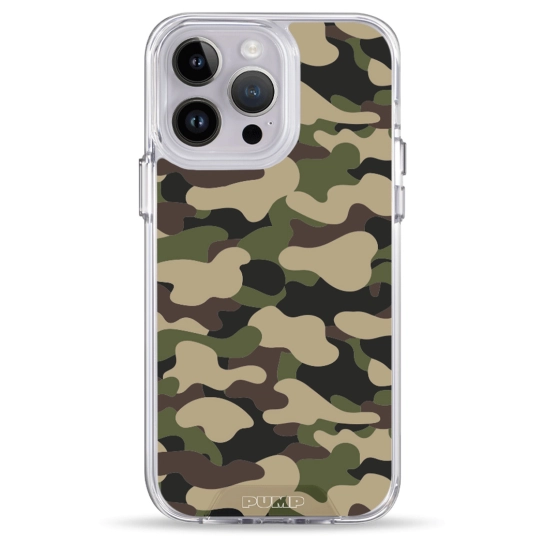Чохол Pump Transparency Silver Button Case for iPhone 14 Pro Max Military