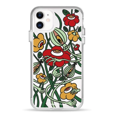 Чехол Pump Transparency Silver Button Case for iPhone 11 Kvity Mista - цена, характеристики, отзывы, рассрочка, фото 1
