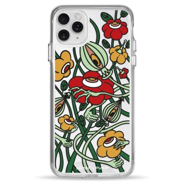 Чохол Pump Transparency Silver Button Case for iPhone 11 Pro Max Kvity Mista - цена, характеристики, отзывы, рассрочка, фото 1