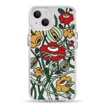 Чохол Pump Transparency Silver Button Case for iPhone 13 Kvity Mista