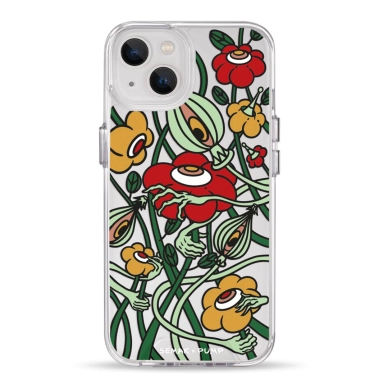 Чохол Pump Transparency Silver Button Case for iPhone 13 Kvity Mista - цена, характеристики, отзывы, рассрочка, фото 1