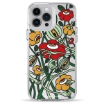 Чехол Pump Transparency Silver Button Case for iPhone 13 Pro Max Kvity Mista