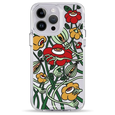 Чохол Pump Transparency Silver Button Case for iPhone 14 Pro Max Kvity Mista - цена, характеристики, отзывы, рассрочка, фото 1