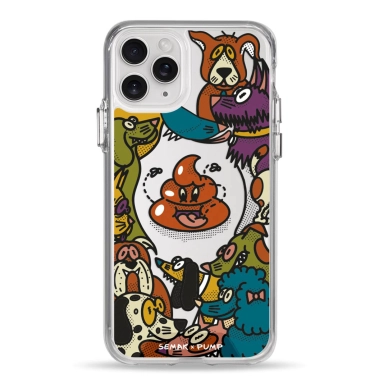 Чохол Pump Transparency Silver Button Case for iPhone 11 Pro Chyia tse sobaka? - цена, характеристики, отзывы, рассрочка, фото 1