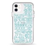 Чохол Pump Transparency Silver Button Case for iPhone 11 Zalizni antropomorfy