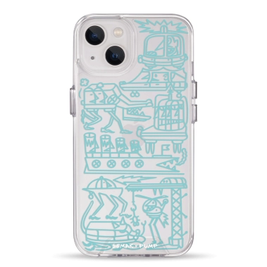 Чехол Pump Transparency Silver Button Case for iPhone 13 Zalizni antropomorfy - цена, характеристики, отзывы, рассрочка, фото 1