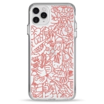 Чехол Pump Transparency Silver Button Case for iPhone 11 Pro Max Vulytsia