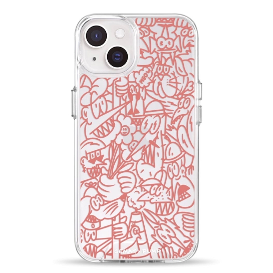 Чехол Pump Transparency Silver Button Case for iPhone 14 Vulytsia - цена, характеристики, отзывы, рассрочка, фото 1