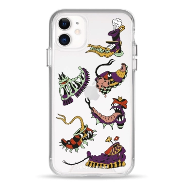 Чехол Pump Transparency Silver Button Case for iPhone 11 Tekhnogaloshy - цена, характеристики, отзывы, рассрочка, фото 1