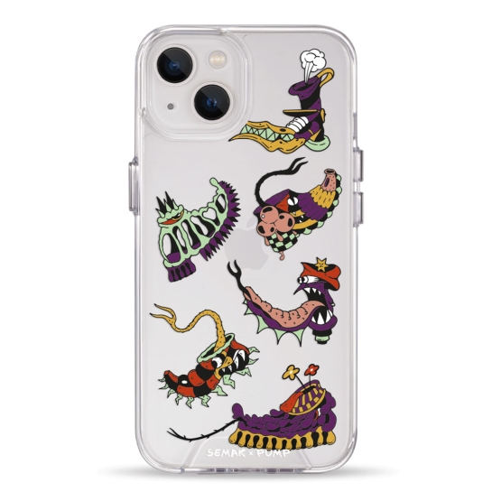 Чохол Pump Transparency Silver Button Case for iPhone 13 Tekhnogaloshy - ціна, характеристики, відгуки, розстрочка, фото 1