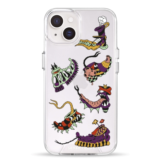 Чохол Pump Transparency Silver Button Case for iPhone 14 Tekhnogaloshy - ціна, характеристики, відгуки, розстрочка, фото 1