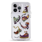 Чохол Pump Transparency Silver Button Case for iPhone 14 Pro Tekhnogaloshy