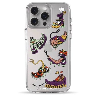 Чехол Pump Transparency Silver Button Case for iPhone 15 Pro Max Tekhnogaloshy - цена, характеристики, отзывы, рассрочка, фото 1