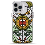 Чехол Pump Transparency Silver Button Case for iPhone 13 Pro Max Fasady ta Vitrazhi