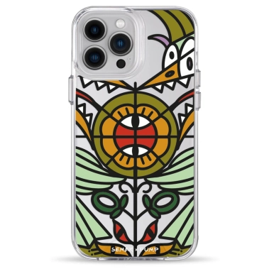 Чохол Pump Transparency Silver Button Case for iPhone 13 Pro Max Fasady ta Vitrazhi - цена, характеристики, отзывы, рассрочка, фото 1