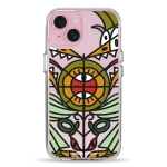 Чехол Pump Transparency Silver Button Case for iPhone 15 Fasady ta Vitrazhi