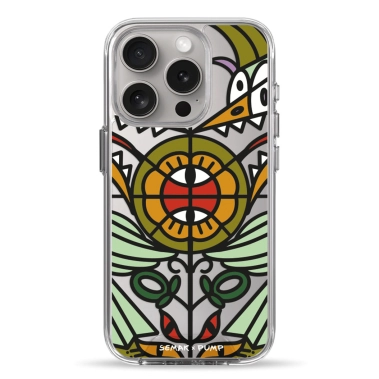 Чохол Pump Transparency Silver Button Case for iPhone 15 Pro Fasady ta Vitrazhi - цена, характеристики, отзывы, рассрочка, фото 1