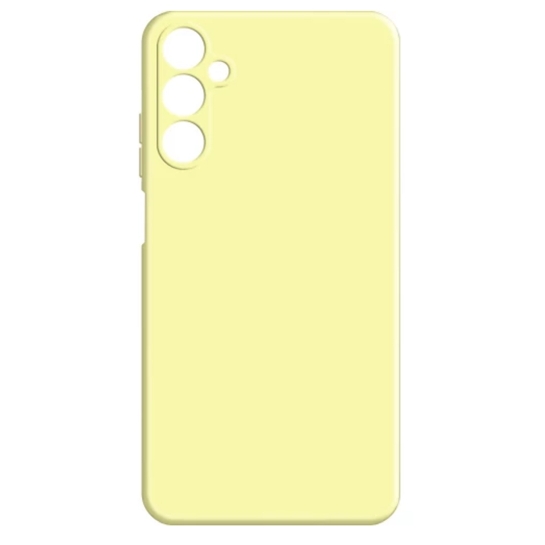 Чехол Make Samsung A15 Silicone Yellow (MCL-SA15YE) - цена, характеристики, отзывы, рассрочка, фото 1