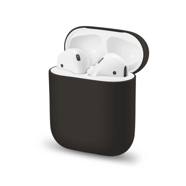 Чехол Pump Silicone Case для Apple AirPods Onyx Black - цена, характеристики, отзывы, рассрочка, фото 1