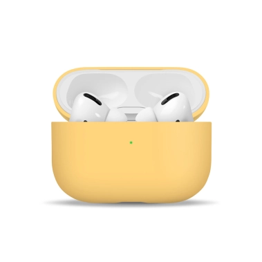 Чохол Pump Silicone Case для Apple AirPods Pro Sunglow yellow - цена, характеристики, отзывы, рассрочка, фото 1