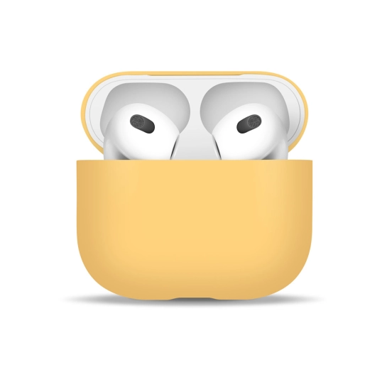 Чохол Pump Silicone Case для Apple AirPods 3 Sunglow yellow