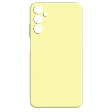 Чехол Make Samsung Galaxy A25 Silicone Yellow (MCL-SA25YE) - цена, характеристики, отзывы, рассрочка, фото 1