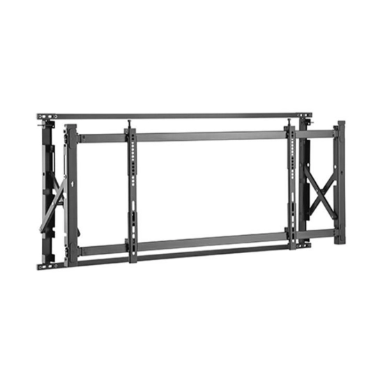 Кронштейн фиксированный 2E Letriovgu 55-60" (2E2GEN556035FIXPO) Black