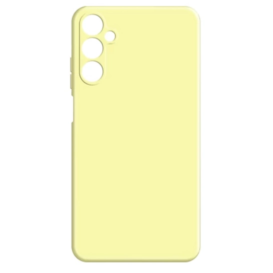 Чехол Make Samsung Galaxy M15 Silicone Yellow (MCL-SM15YE)