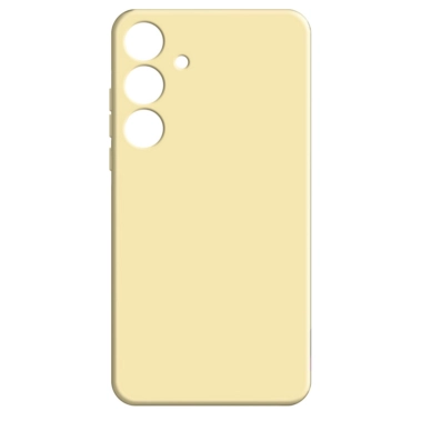 Чехол Make Samsung Galaxy S24 Silicone Yellow (MCL-SS24YE) - цена, характеристики, отзывы, рассрочка, фото 1