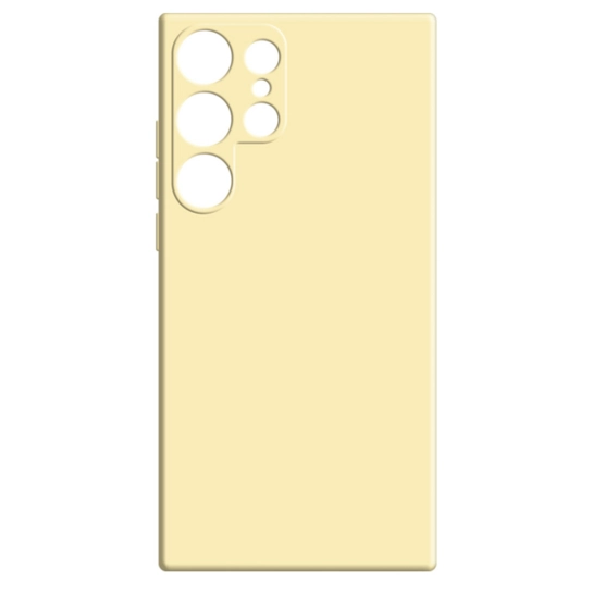 Чехол Make Samsung Galaxy S24 Ultra Silicone Yellow (MCL-SS24UYE)