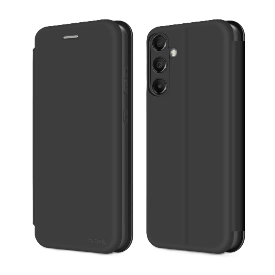 Чохол Make for Samsung Galaxy A55 Flip Black (MCP-SA55)