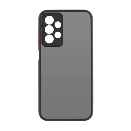 Чохол Make Samsung Galaxy A23 Frame (Matte PC+TPU) Black (MCMF-SA23BK)