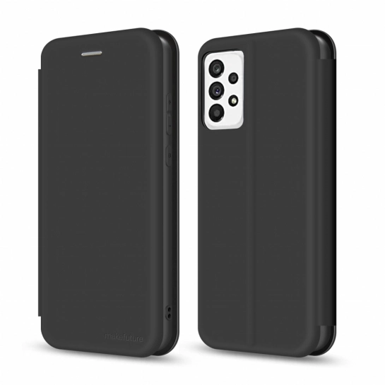 Чехол Make Samsung Galaxy A73 Flip (Soft-Touch PU) Black (MCP-SA73BK)