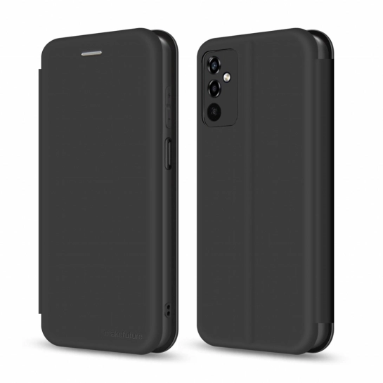 Чехол Make Samsung Galaxy M23 Flip (Soft-Touch PU) Black (MCP-SM23BK)
