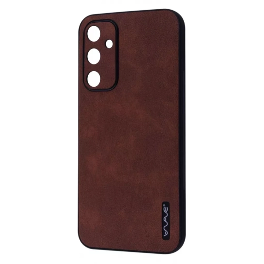 Чохол WAVE Leather Samsung Galaxy A15 4G/5G Dark Brown